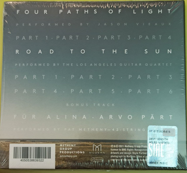 Pat Metheny: ROAD TO THE SUN - CD