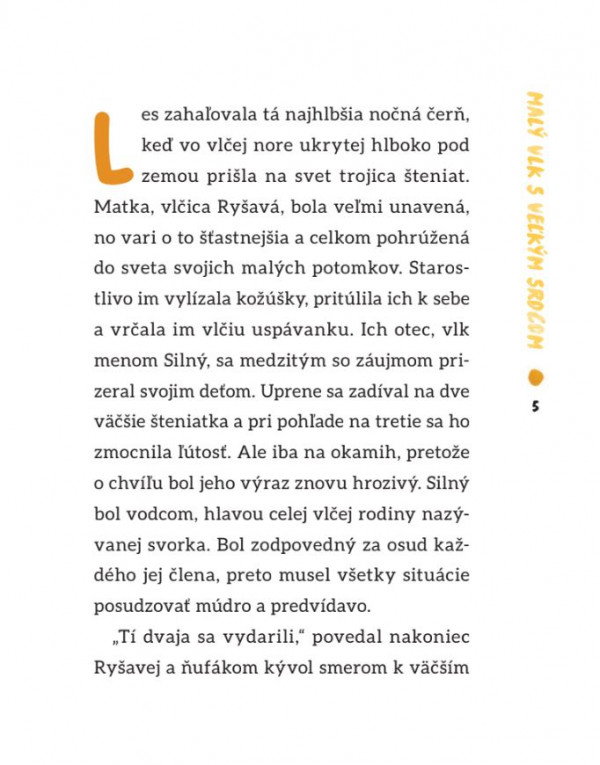 Tomasz Samojlik: MALÝ VLK S VEĽKÝM SRDCOM