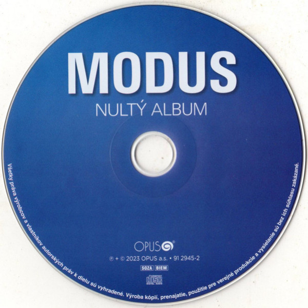 Modus: NULTÝ ALBUM - CD