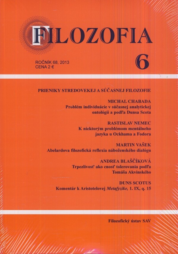 FILOZOFIA 6/2013