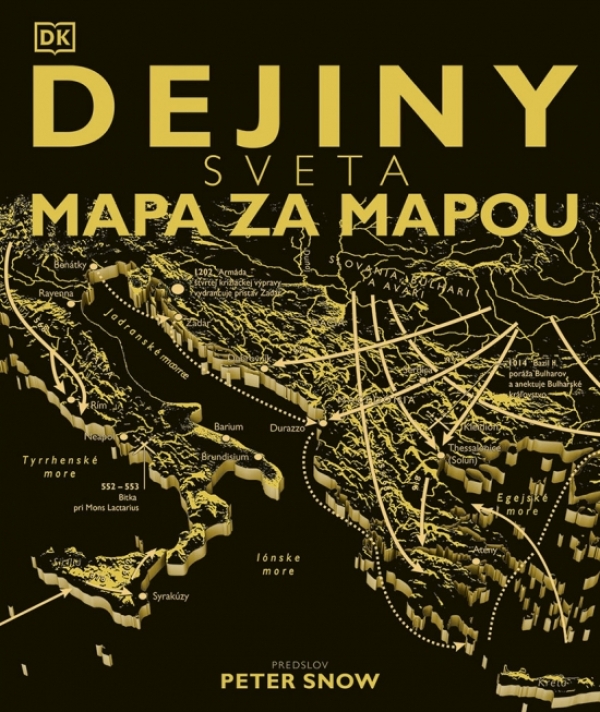 DEJINY SVETA MAPA ZA MAPOU