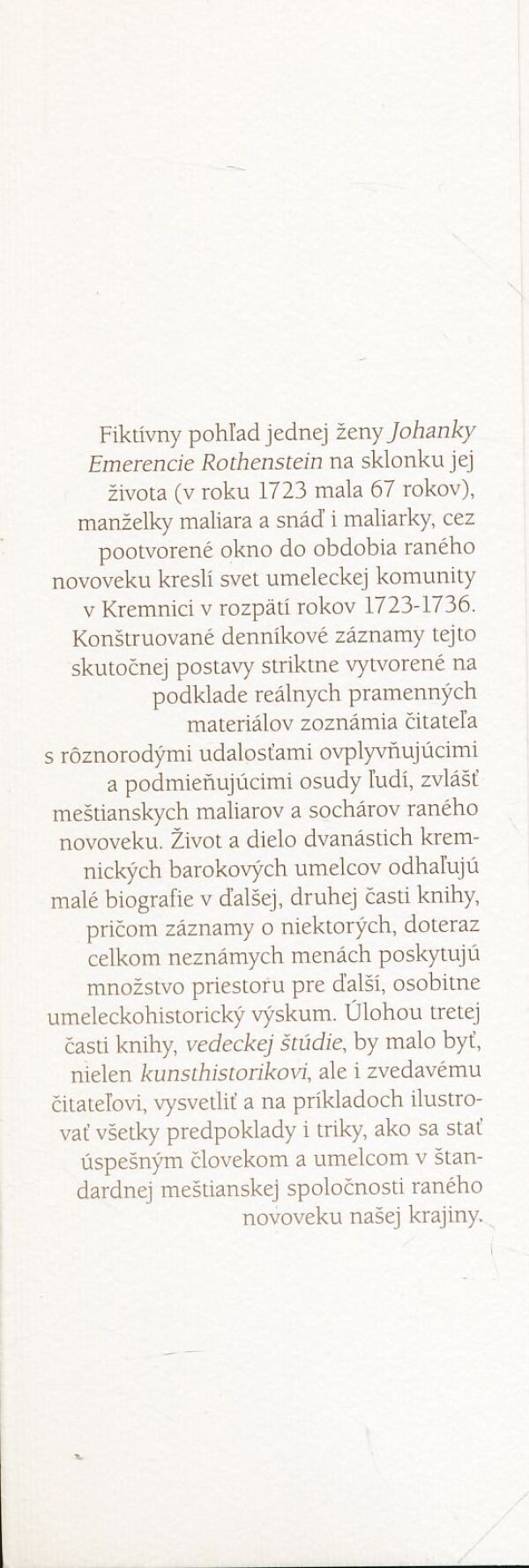 Barbara Balážová: Pictorissa Cremniciensis