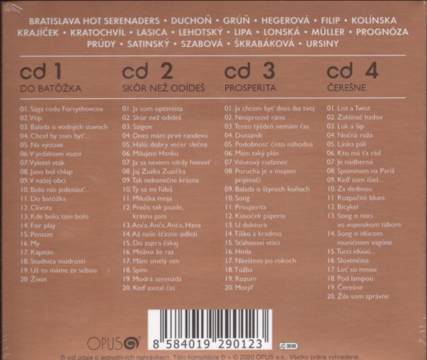 Milan Lasica: MOJICH OSEMDESIAT - 4 CD