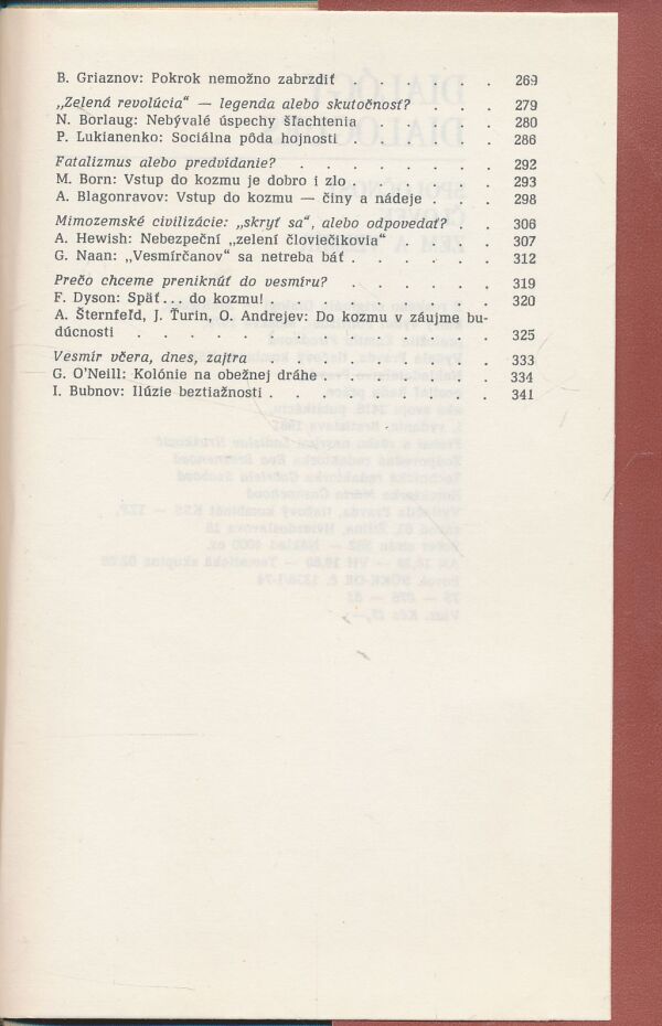 Dialógy Dialogues