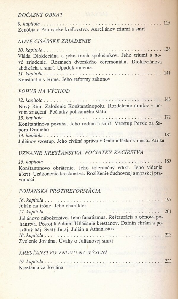 Edward Gibbon: ÚPADOK A ZÁNIK RÍMSKEJ RÍŠE 1, 2