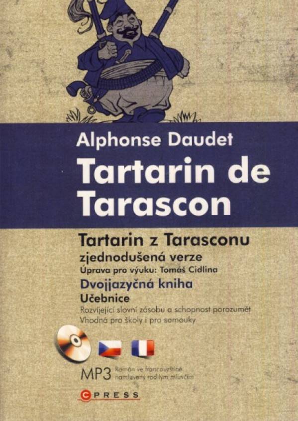 Alphonse Daudet: TARTARIN Z TARASCONU / TARTARIN DE TARASCON + MP3 CD