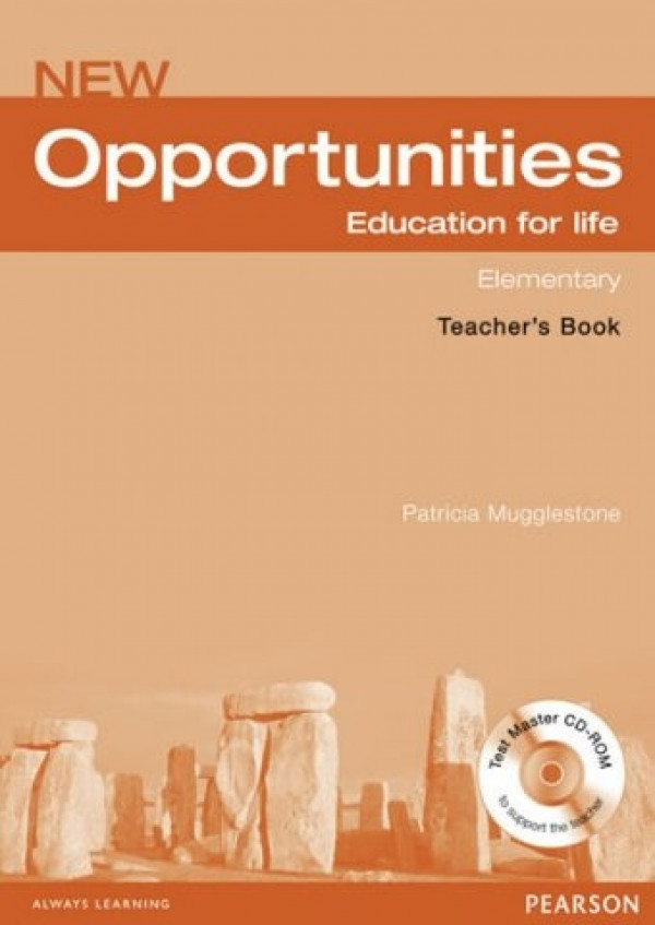 Patricia Mugglestone: NEW OPPORTUNITIES ELEMENTARY - TEACHERS BOOK (KNIHA PRE UČITEĽA) + CD - ROM