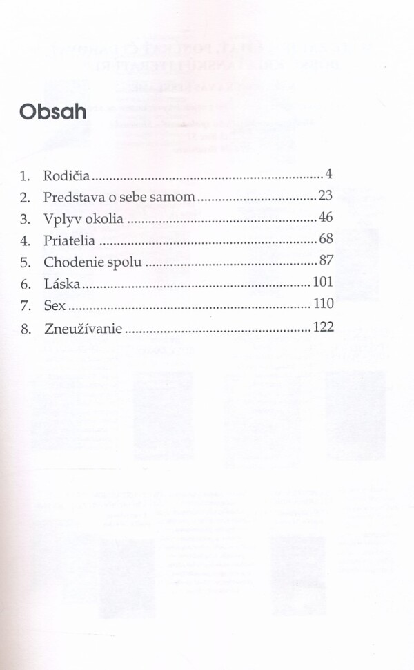 Josh McDowell, Bill Jones: KNIHA O A O PRE NÁSŤROČNÝCH