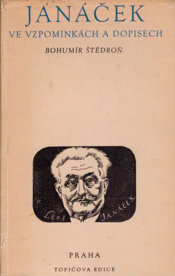 Bohumír Štědroň: JANÁČEK VE VZPOMÍNKACH A DOPISECH