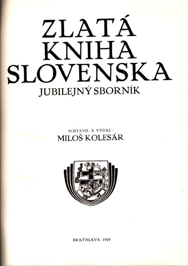 ZLATÁ KNIHA SLOVENSKA