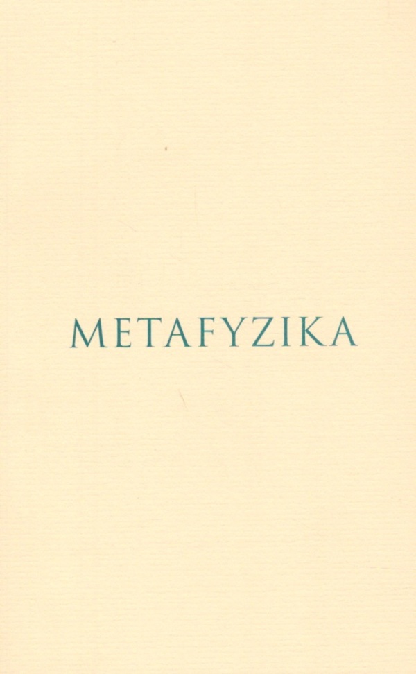 Aristoteles: METAFYZIKA