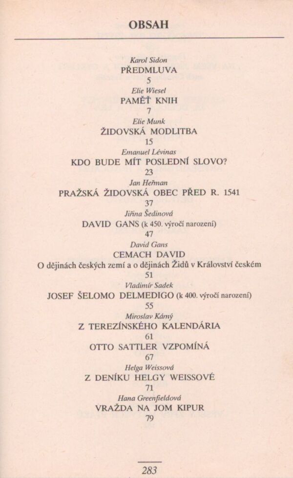 ŽIDOVSKÁ ROČENKA 5752 1991-1992