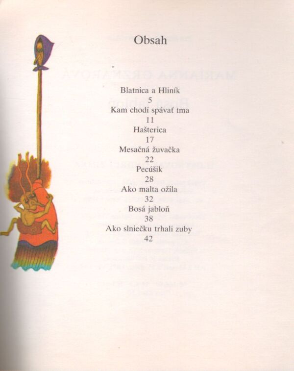 Mária Grznárová: BOSÁ JABLOŇ