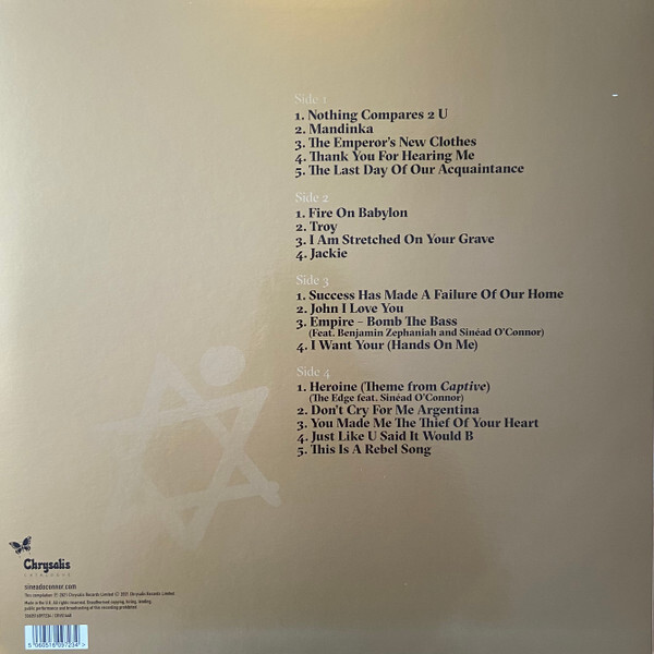 Sinéad O`Connor: SO FAR... THE BEST OD SINÉAD O`CONNOR - 2LP