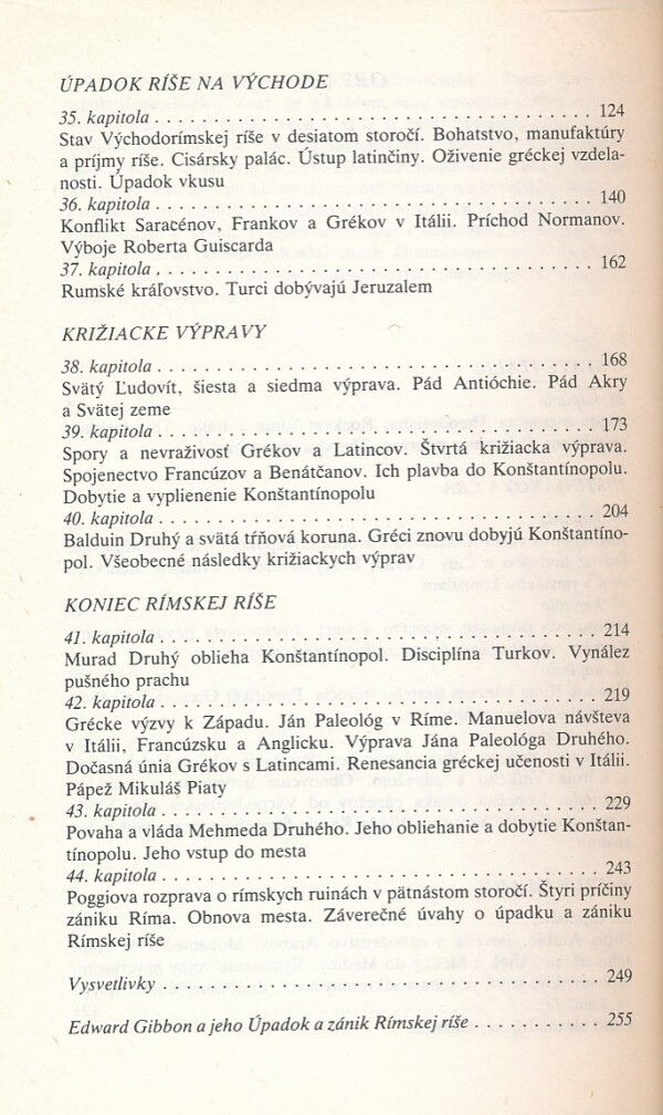 Edward Gibbon: ÚPADOK A ZÁNIK RÍMSKEJ RÍŠE 1,2