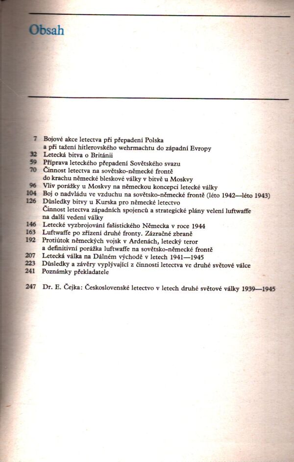 Olaf Groehler: LETECKÁ VÁLKA 1939-1945