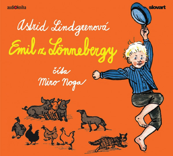 Astrid Lindgrenová: EMIL Z LÖNNEBERGY - AUDIOKNIHA