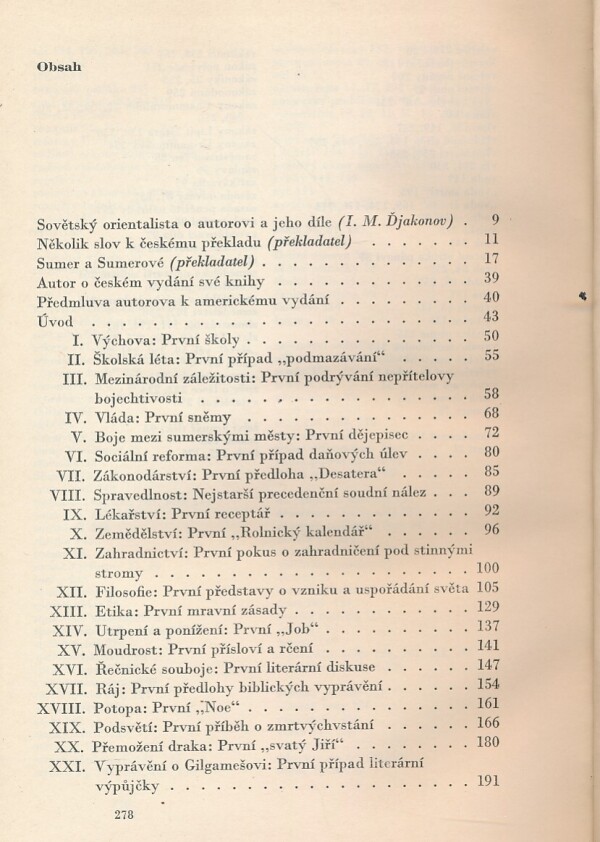 Samuel Noah Kramer: HISTORIE ZAČÍNÁ V SUMERU