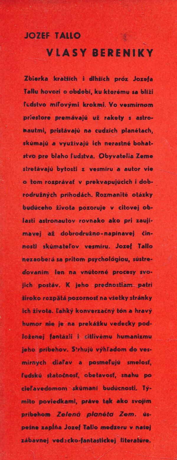 Jozef Tallo: Vlasy Bereniky