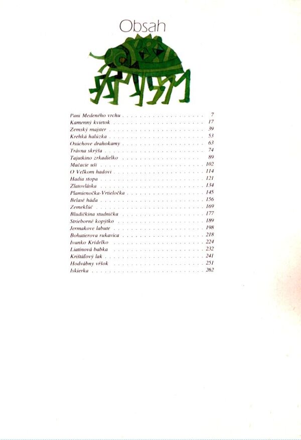 Pavel Bažov: MALACHITOVÁ ŠKATUĽKA