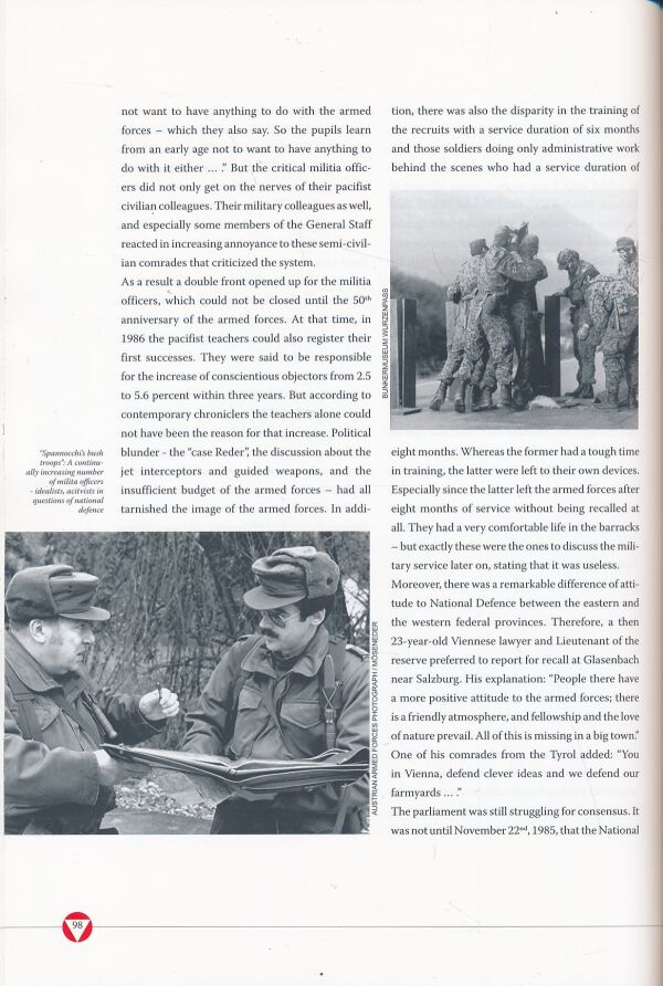 Wilhelm Theuretsbacher: The Austrian armed forces
