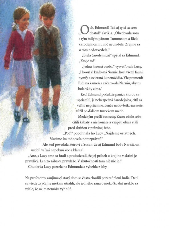 c.s. lEWIS: LEV, ŠATNÍK A ČARODEJNICA. KRONIKY NARNIE - ILUSTROVANÉ VYDANIE