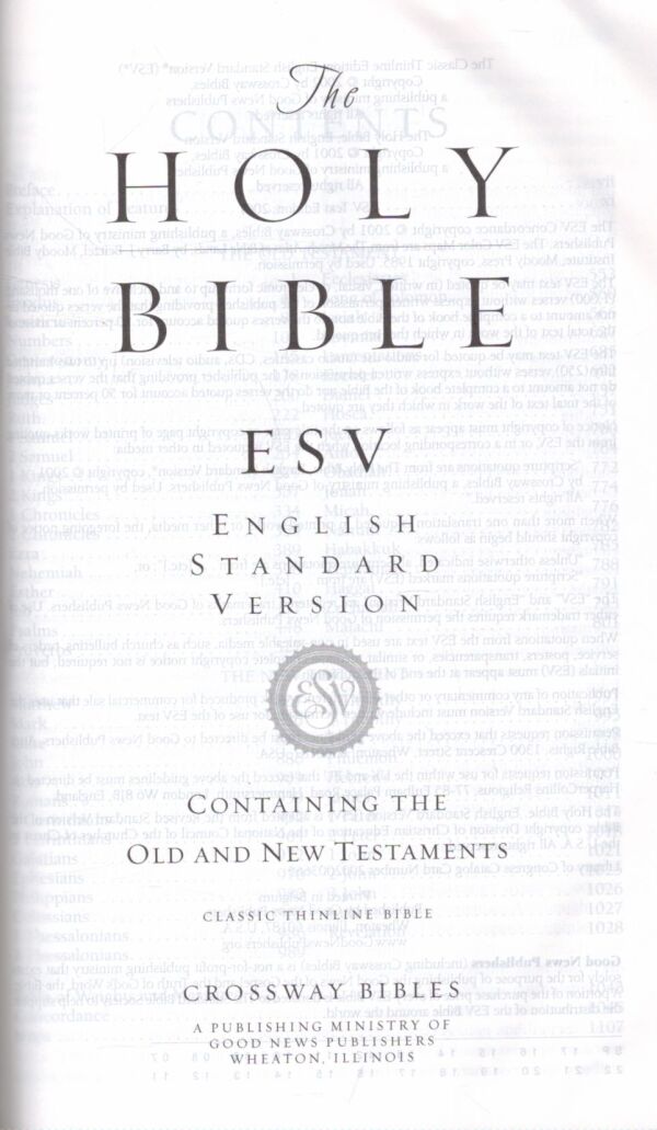 THE HOLY BIBLE