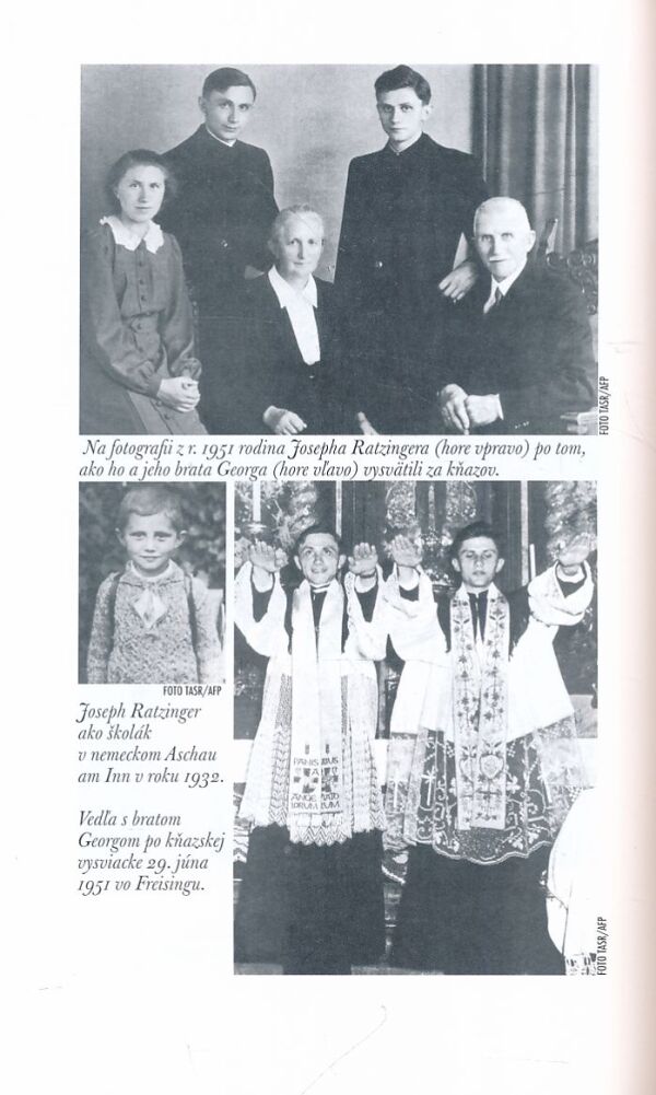 Joseph Ratzinger, Benedikt XVI.: Z MÔJHO ŽIVOTA - AUTOBIOGRAFIA