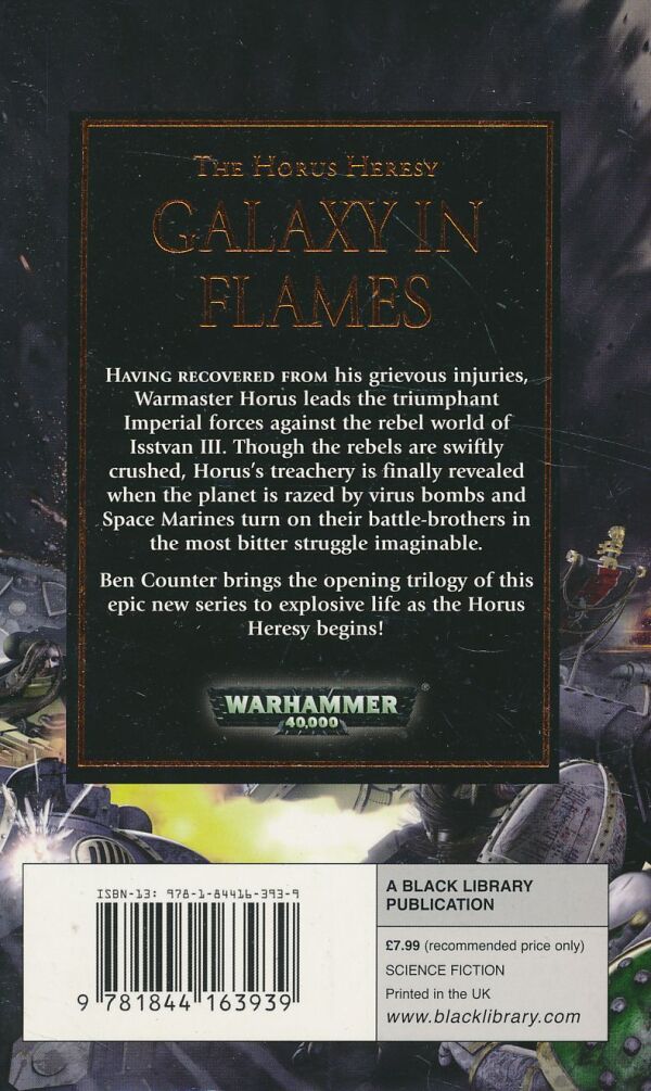 Ben Counter: Galaxy in Flames