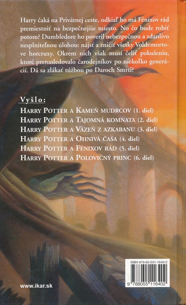 J.K. Rowlingová: HARRY POTTER A DARI SMRTI