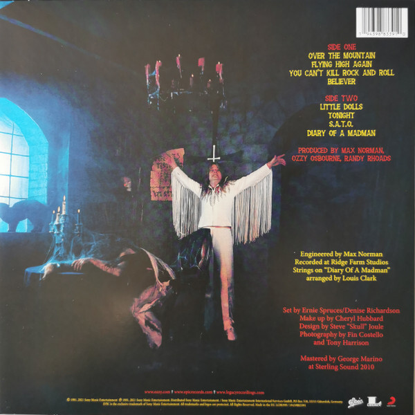 Ozzy Ozbourne: DIARY OF A MADMAN - LP