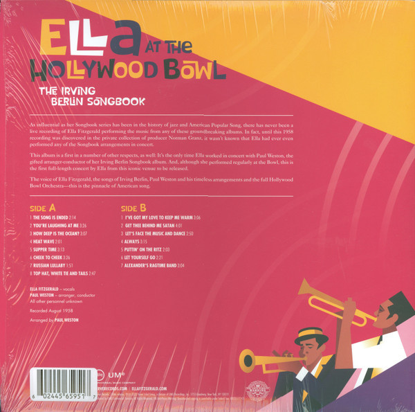 Ella Fitzgeral: ELLA AT THE HOLLYWOOD BOWL - LP