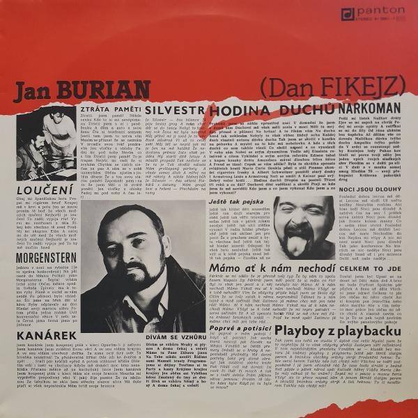 Jan Burian, Dan Fikejz: JAN BURIAN (DAN FIKEJZ) - HODINA DUCHŮ