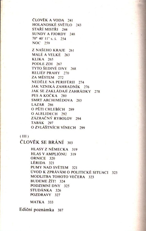 Karel Čapek: POZDRAVY