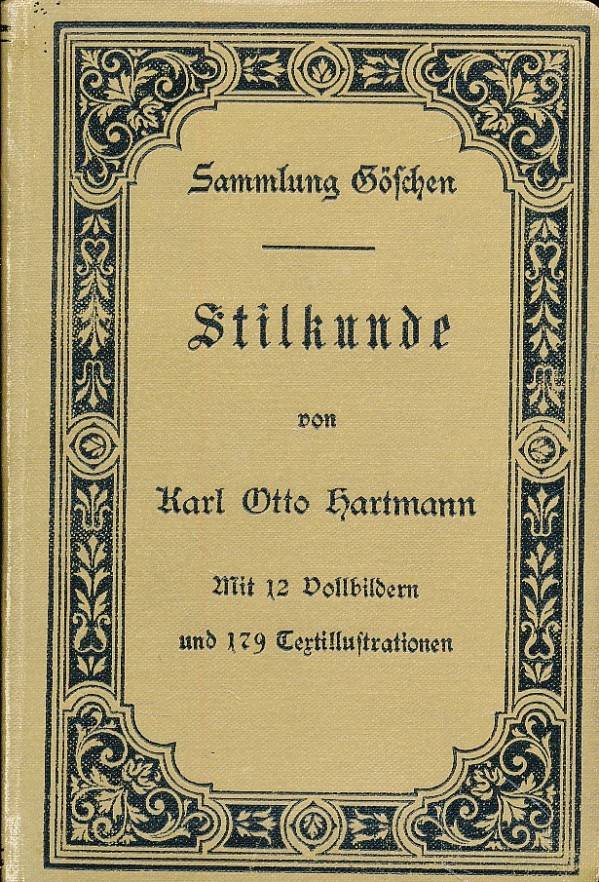 Karl Otto Hartmann: STILKUNDE
