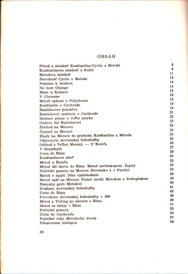 Ján Stanislav: SLOVANSKÍ APOŠTOLI CYRIL A METOD A ICH ČINNOSŤ VO VEĽKOMORAV