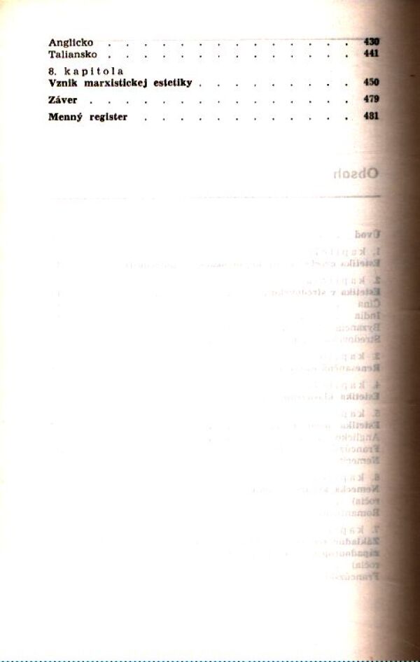 M. F. Ovsiannikov: DEJINY ESTETICKÉHO MYSLENIA