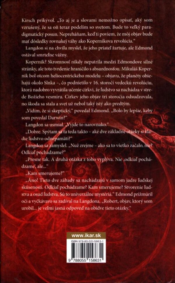 Dan Brown: PÔVOD