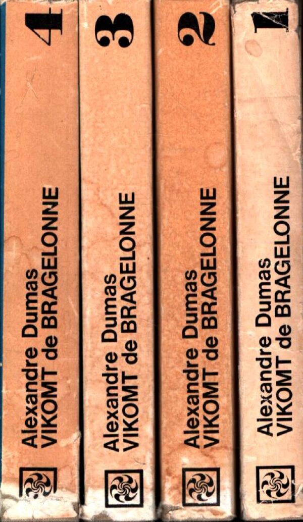 Alexandre Dumas: VIKOMT DE BRAGELONNE 1-4