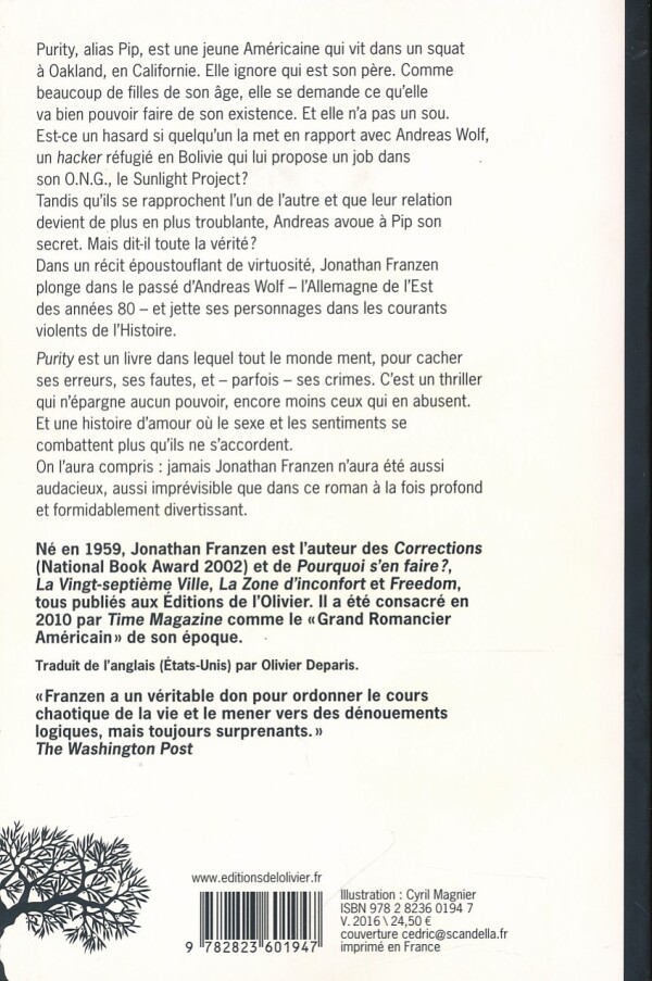 Jonathan Franzen: PURITY