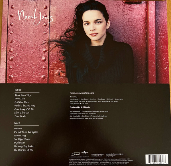 Norah Jones: COME AWAY WITH ME - LP