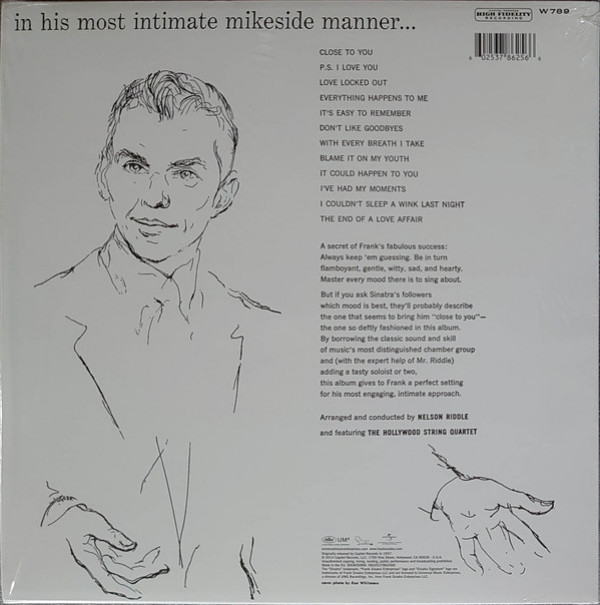 Frank Sinatra: CLOSE TO YOU - LP