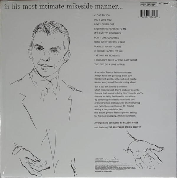 Frank Sinatra: CLOSE TO YOU - LP