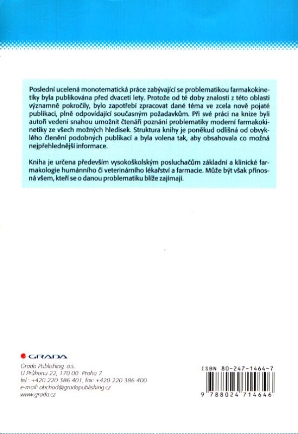 Miroslav Dostálek: FARMAKOKINETIKA