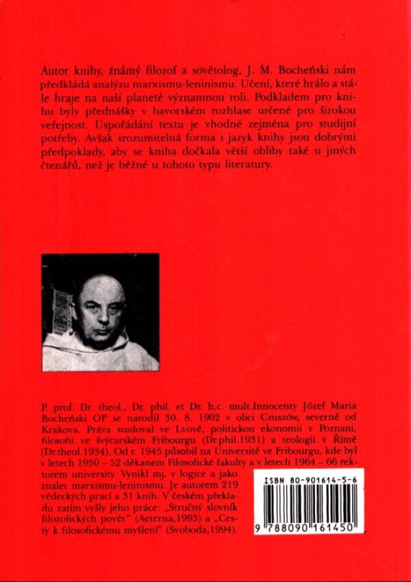 Józef M. Bochenski: MARXISMUS - LENINISMUS