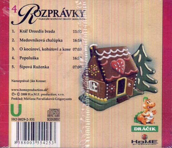 NAJKRAJŠIE ROZPRÁVKY BRATOV GRIMMOVCOV