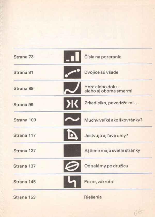 L. Görkeová, K. Ilgner, G. Lorenz, G. Pietzsch, M. Rehm: MATEMATIKA ZO VŠETKÝCH STRÁN