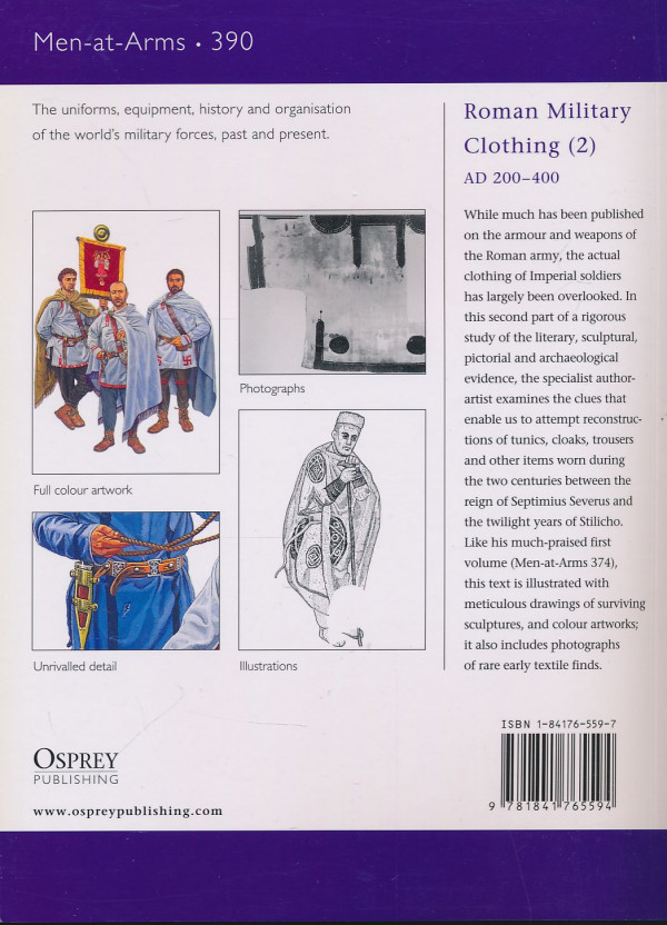 Graham Sumner: Roman Military Clothing 2