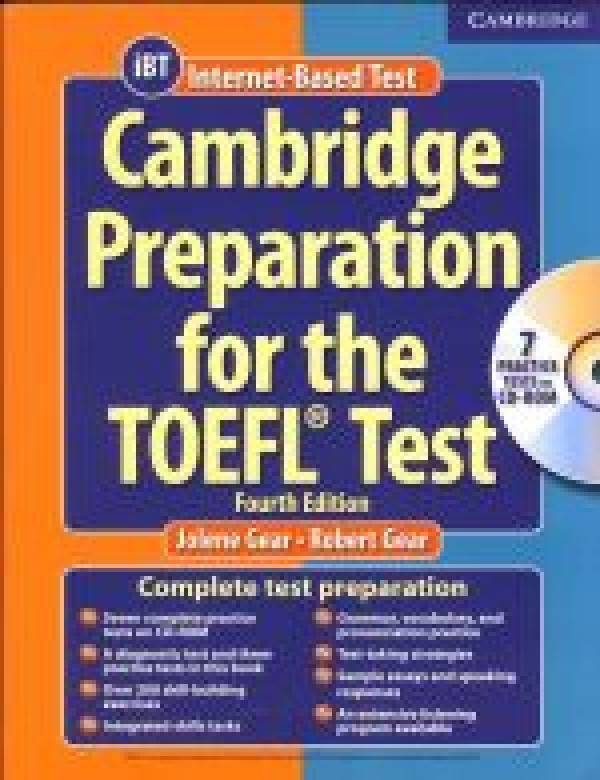 J. Gear, R. Gear: CAMBRIDGE PREPARATION FOR THE TOEFL TEST
