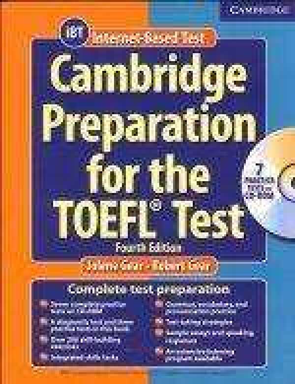 J. Gear, R. Gear: CAMBRIDGE PREPARATION FOR THE TOEFL TEST